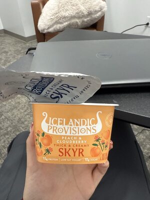 PEACH & CLOUDBERRY THICK & CREAMY SKYR