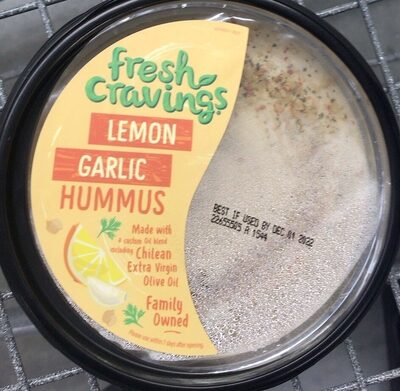 Lemon Garlic Hummus