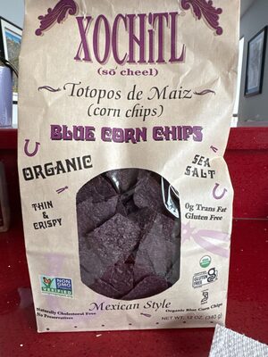 Organic Blue Corn Chips