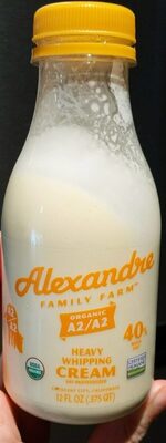 Heavy whipping cream