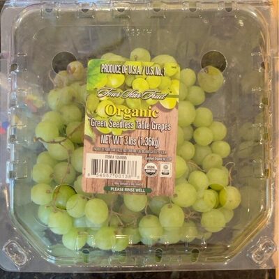 Joseph california green seedless table grapes