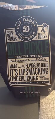 Dill Pickle Pretzel Sticks
