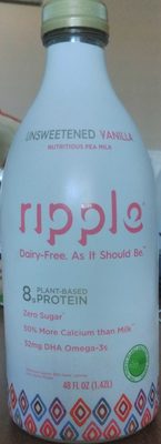 Unsweetened Vanilla Plant-Based Milk