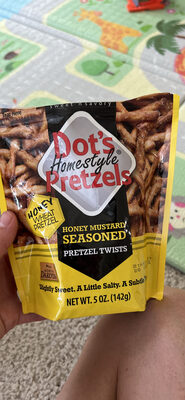 Honey Mustard Seasoned Pretzel Twists