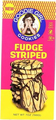 Fudge striped cookies
