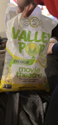 movie theatre flavored popcorn with sea salt