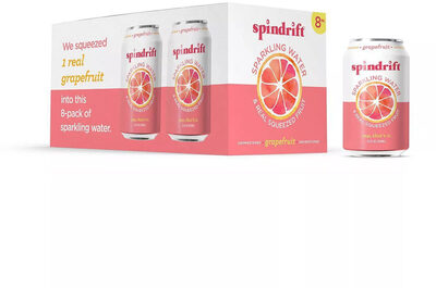 Grapefruit Sparkling Water & Real Squeezed Fruit