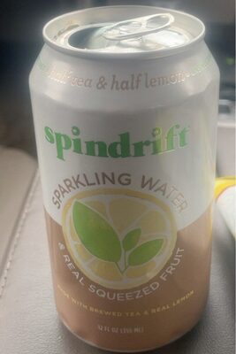 Half Tea & Half Lemon Sparkling Water & Real Squeezed Fruit
