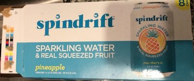Pineapple Sparkling Water & Real Squeezed Fruit