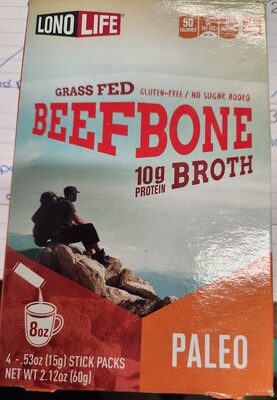 Grass fed beef bone broth