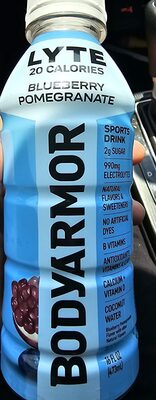 Lyte blueberry pomegranate sports drink