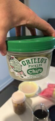 Grillo's Pickles Chips Classic Dill