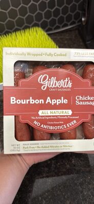 Bourbon Apple Chicken Sausages