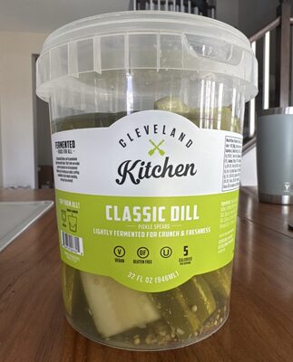 Dilly garlic pickles