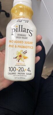 Drinkable Greek Yogurt Vanilla Naturally Flavored