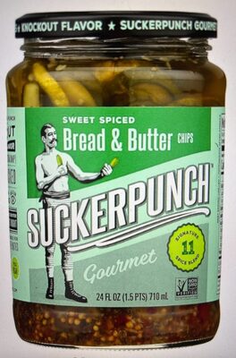 Sweet Spiced Bread & Butter Pickle Chips