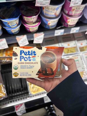 Dark Chocolate Organic & Creamy French Dessert