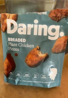 Daring Gluten Free Breaded Plant Chicken Wings 8 oz