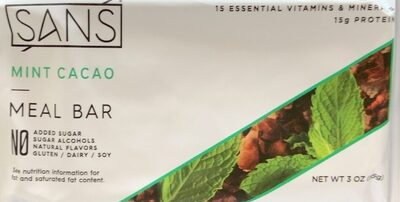 Mint Cacao Meal Bar