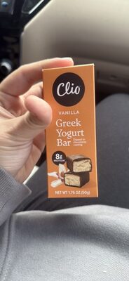 Vanilla Greek Yogurt Bar