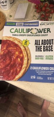 Thin & Crispy Cauliflower Crust