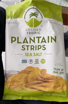 Plantain Strips With Sea Salt