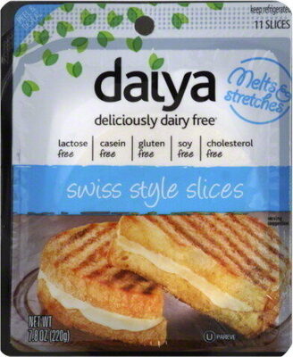 Dairy-Free Swiss Slices