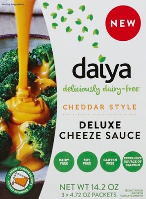 Dairy-Free Cheddar Cheese Sauce