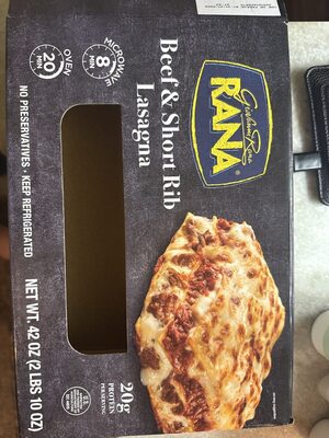 Beef & Short Rib Lasagna