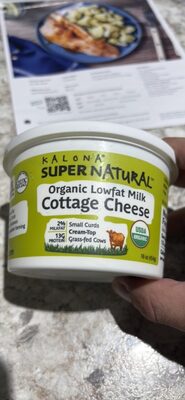 Organic Lowfat Milk Cottage Cheese