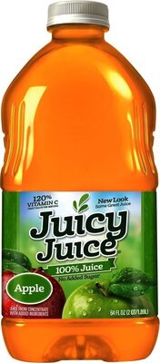 Apple juice bottle