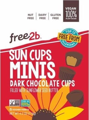 Dark Chocolate Sun Cups Minis