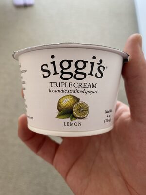 Triple cream icelandic-style strained yogurt