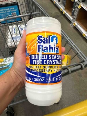 Iodized Sea Salt Fine Crystals