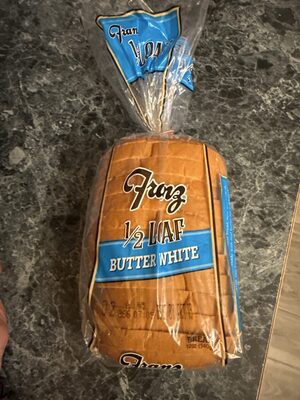 1/2 Loaf Butter White