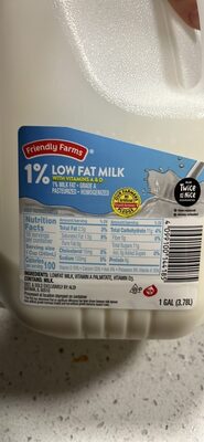 1% Low Fat Milk