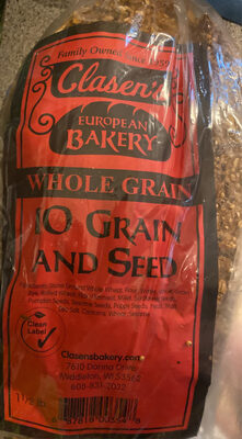 10 Grain and Seed Bread