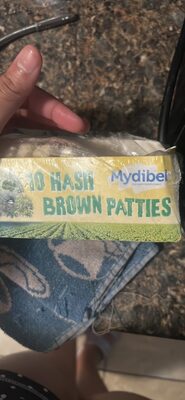 10 HASH BROWN PATTIES