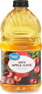 100% apple juice