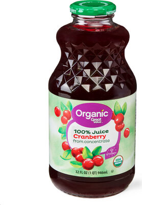 100% Cranberry Juice From Concentrate