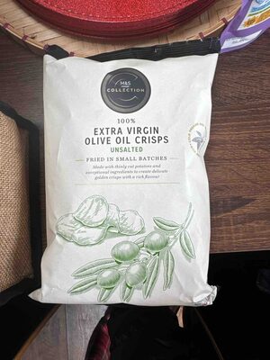 100% Extra Virgin Olive Oil Crisps
