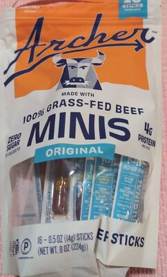 100% Grass-Fed Beef Minis (Zero Sugar)