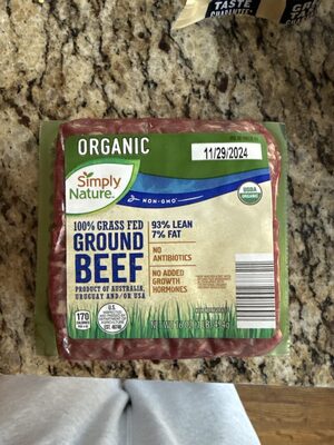 100% Grass Fed Ground Beef