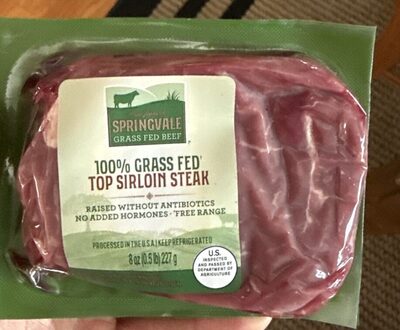 100% Grass Fed Top Sirloin Steak