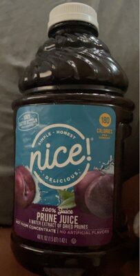 100% Juice Prune Juice