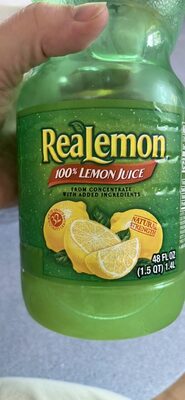 100% Lemon Juice
