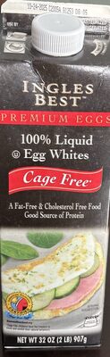 100% Liquid Egg Whites