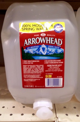 100% Mountain Spring Water