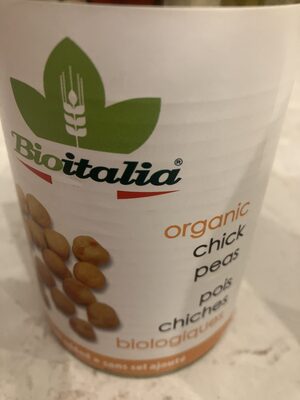 100% organic chick peas