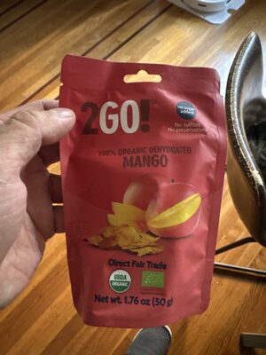 100% Organic Dehydrated Mango